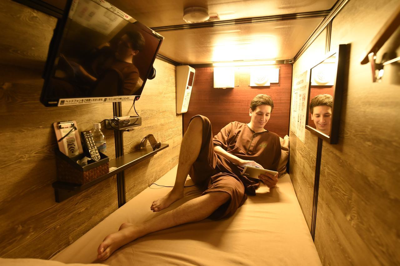 ดีลักซ์ แคปซูล โฮเต็ล อันชิง โอะยะโดะ พรีเมียร์ โตเกียว โอะงิกุโบะ Hotel ภายนอก รูปภาพ